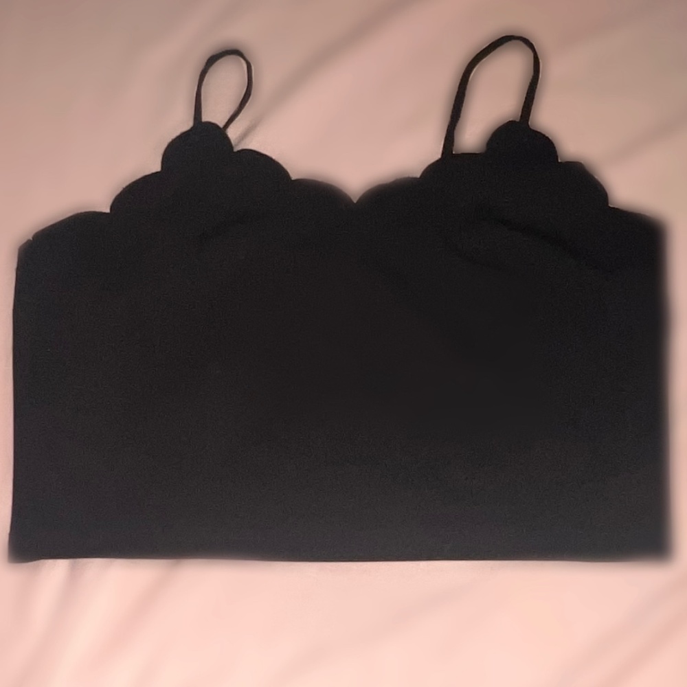 Black Crop Top
